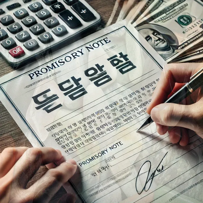 부채증명서 발급